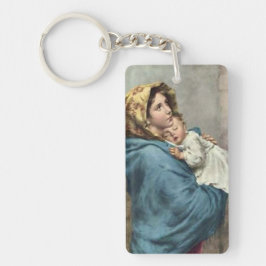 Madonna van de Streets - Religieuze Magnet Sleutelhanger