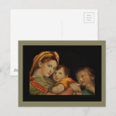 Madonna van de voorzitter briefkaart (Voorkant / Achterkant)