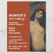 Madonna van Edvard Munch, Art Dealer, Gallery Flyer (Voorkant)