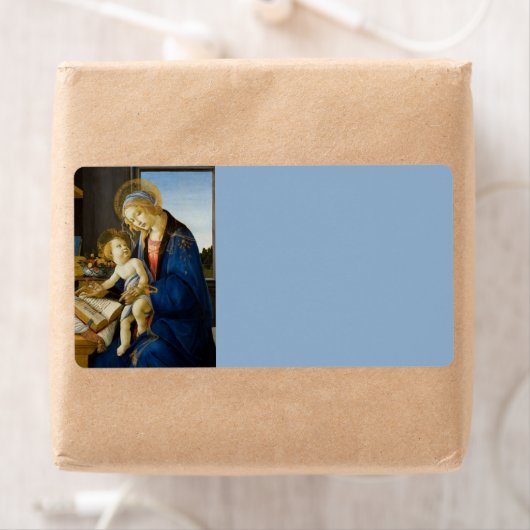 Madonna van het Boek van Botticelli Etiket (Insitu)