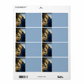 Madonna van het Boek van Botticelli Etiket (Full Sheet)