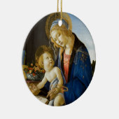 Madonna van het Boek van Botticelli Keramisch Ornament (Rechts)