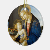 Madonna van het Boek van Botticelli Keramisch Ornament (Links)