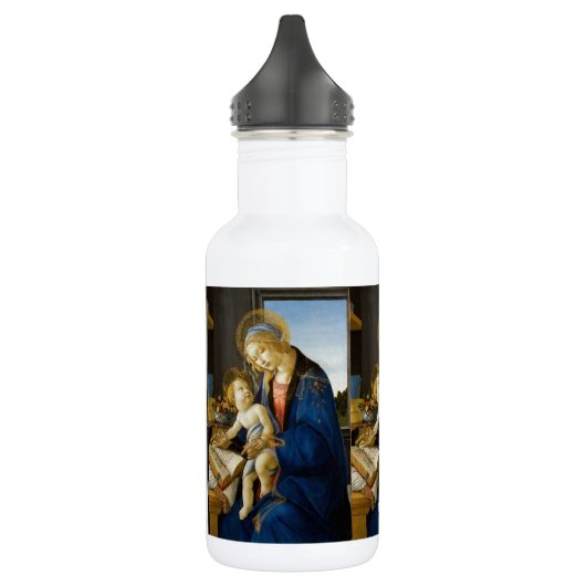 Madonna van het Boek van Botticelli Waterfles (Links)