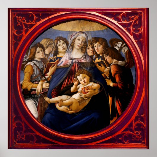 Madonna van het Poster van Pomegranaat (Voorkant)