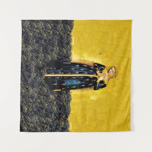 Madonna van het Wheat Tapestry Wandkleed (Voorkant (horizontaal))