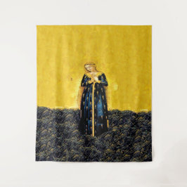 Madonna van het Wheat Tapestry Wandkleed