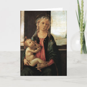 Madonna van het Zee - Sandro Botticelli - c1477 Kaart