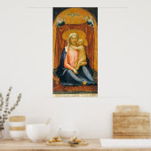 Madonna van Humility - Masaccio Fine Art Poster (Keuken)