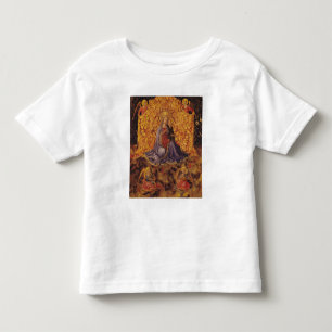 Madonna van Humility met Christus Child en Angels Kinder Shirts
