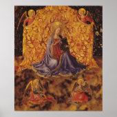 Madonna van Humility met Christus Child en Angels Poster (Voorkant)