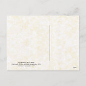 Madonna van Kerstmis van Rozen Feestdagenkaart (Achterkant)