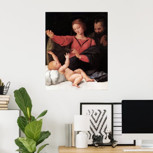 Madonna van Loreto - Raphael - c1511 Poster (Thuiskantoor)
