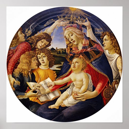 MADONNA VAN MAGNIFICAT POSTER (Voorkant)