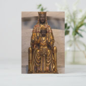 Madonna van Montserrat Black Madonna Virgin Mary (Staand voorkant)