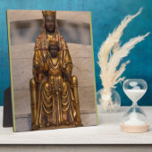 Madonna van Montserrat Black Madonna Virgin Mary Fotoplaat (Zijkant)