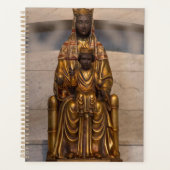 Madonna van Montserrat Black Madonna Virgin Mary Planner (Voorkant)