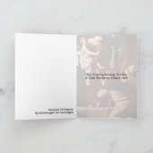 Madonna van Pelgrims door Michelangelo DA Kaart (Binnen)