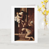 Madonna van Pelgrims door Michelangelo DA Kaart (Gele Bloem)