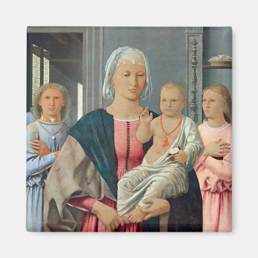 Madonna van Senigallia - Piero della Francesca - c Magneet (Voorkant)