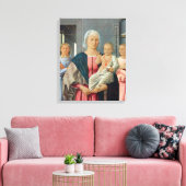 Madonna van Senigallia - Piero della Francesca Canvas Afdruk (Insitu (Woonkamer))