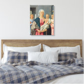 Madonna van Senigallia - Piero della Francesca Canvas Afdruk (Insitu (Slaapkamer))