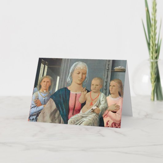 Madonna van Senigallia - Piero della Francesca Kaart (Voorkant)