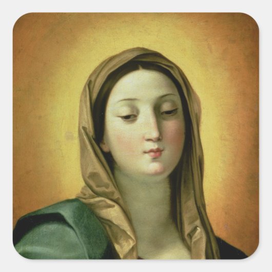 Madonna Vierkante Sticker (Voorkant)