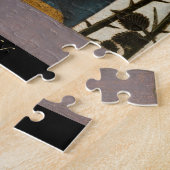 Madonna Virgin Mary Child Jesus schilderen Legpuzzel (Zijkant)