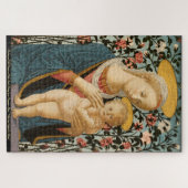Madonna Virgin Mary Child Jesus schilderen Legpuzzel (Horizontaal)