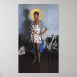 Madonna zonder onderliggend afdrukken poster