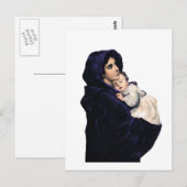 Madonnina Madonna van de straten Briefkaart (Voorkant / Achterkant)