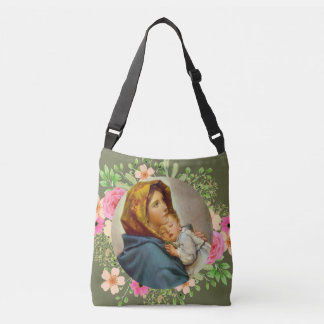 Madonnina Madonna van de straten Ferruzzi Maria Crossbody Tas