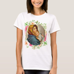 Madonnina Madonna van de straten Ferruzzi Maria T-shirt