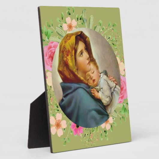 Madonnina Madonna van de Streets Ferruzzi Mary Fotoplaat (Zijkant)