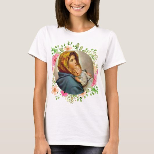 Madonnina Madonna van de Streets Ferruzzi Mary T-shirt (Voorkant)