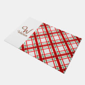 Madras Check Deurmat (Schuin)