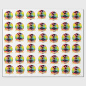 Madras day-cadeaupapier cadeaupapier (Vlak)