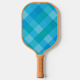 Madras Moment – Blauwgroene Plaid Pickleball Paddl Paddle