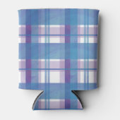 Madras Pset Blue en Paars Blikjeskoeler (Voorkant)