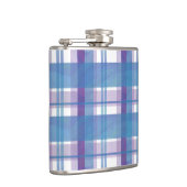 Madras Pset Blue en Paars Heupfles (Rechts)