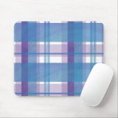 Madras Pset Blue en Paars Muismat (Met muis)