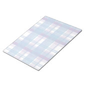 Madras Pset Blue en Paars Notitieblok (Schuin)