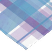 Madras Pset Blue en Paars Tafelkleed (Gekanteld)