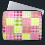 Madras Pset Geïnspireerde electronics Bag Laptop Sleeve<br><div class="desc">Een elektronicazak met een madras-pleister,  geïnspireerd design.</div>