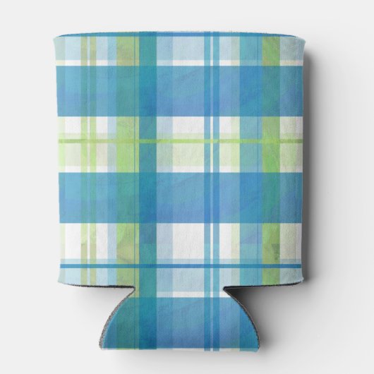 Madras Pset Green en Blue Blikjeskoeler (Achterkant)