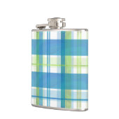 Madras Pset Green en Blue Heupfles (Links)