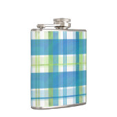 Madras Pset Green en Blue Heupfles (Rechts)