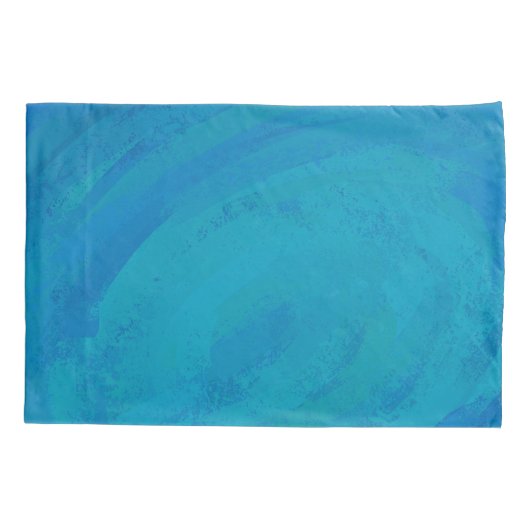 Madras Pset Green en Blue Kussensloop (Achterkant)