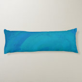 Madras Pset Green en Blue Lichaamskussen (Achterkant)